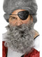 Grey Deluxe Pirate Beard